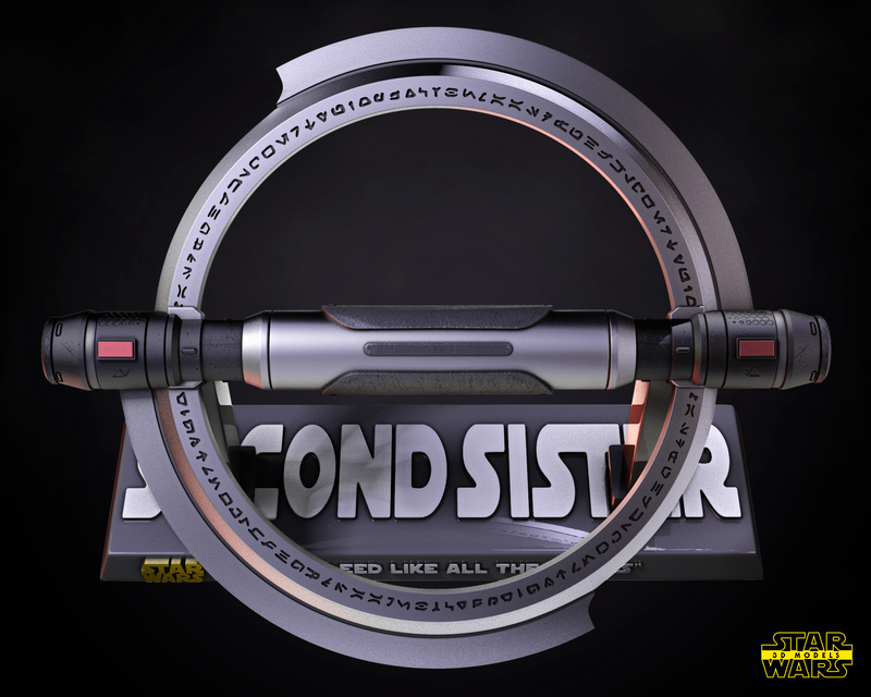 Second Sister Inquisitor Lightsaber Sculpture
