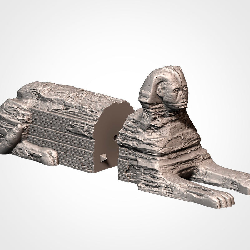 Egypt 3D printed terrain view 6