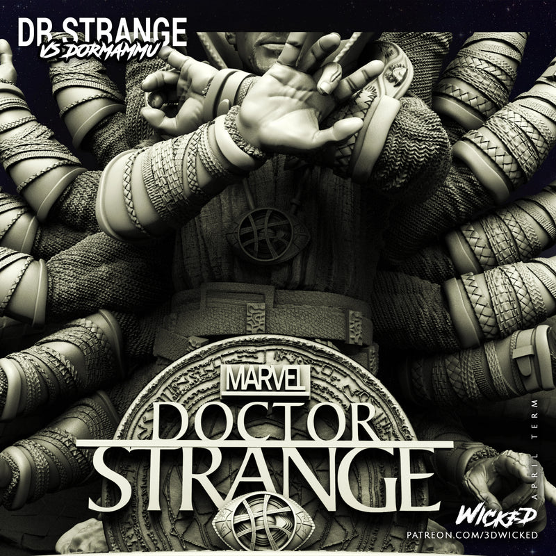 Doctor Strange Bust resin bust kit view 6
