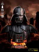 SW3D January 2026 Term Darth Vader Battle Damage Portrait Bust
