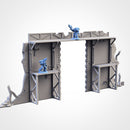 Modular Defenses 3D printed terrain view 6