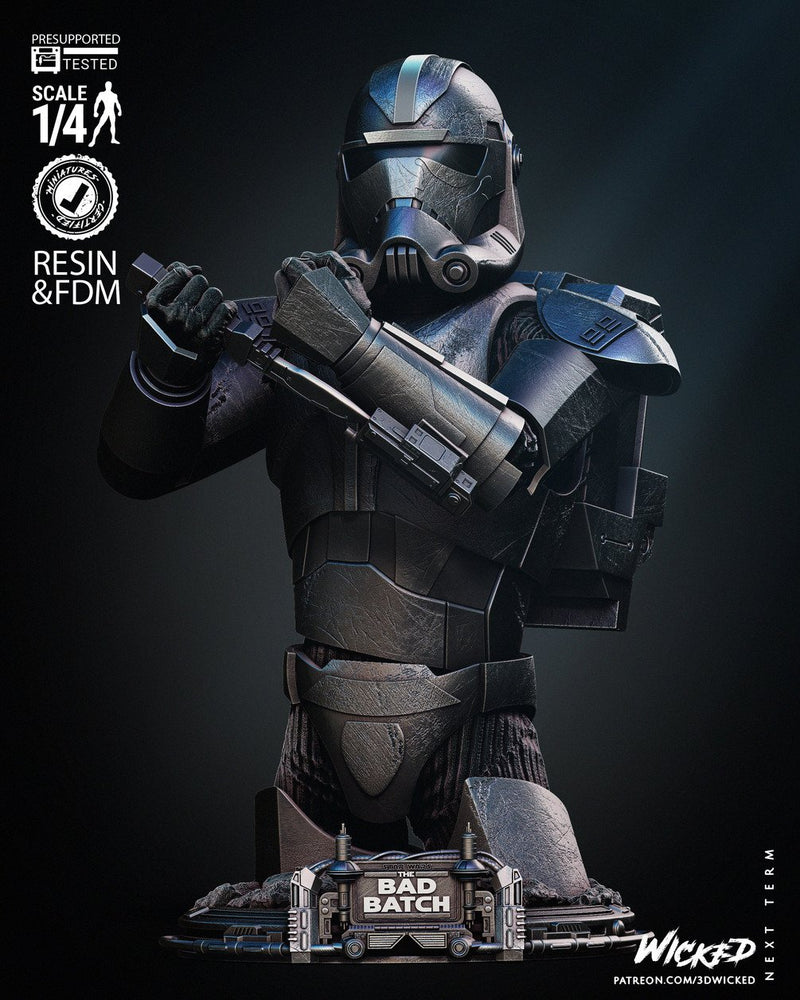 Hunter Bust
