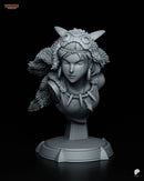 San Resin Statue & Bust - Bust view 6