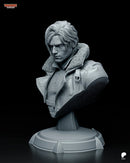 Leon Resin Statue & Bust - Bust view 6
