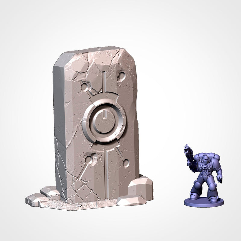 Xenos Monoliths 3D printed terrain view 6