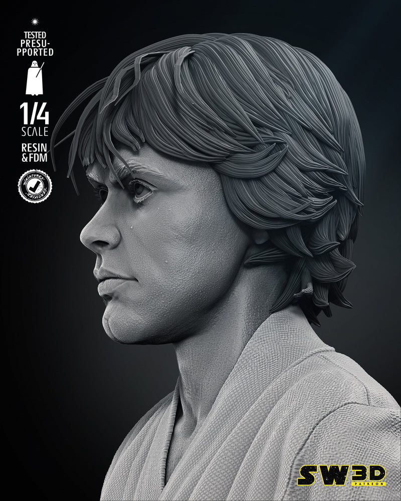 New Hope Luke Skywalker Bust Portrait