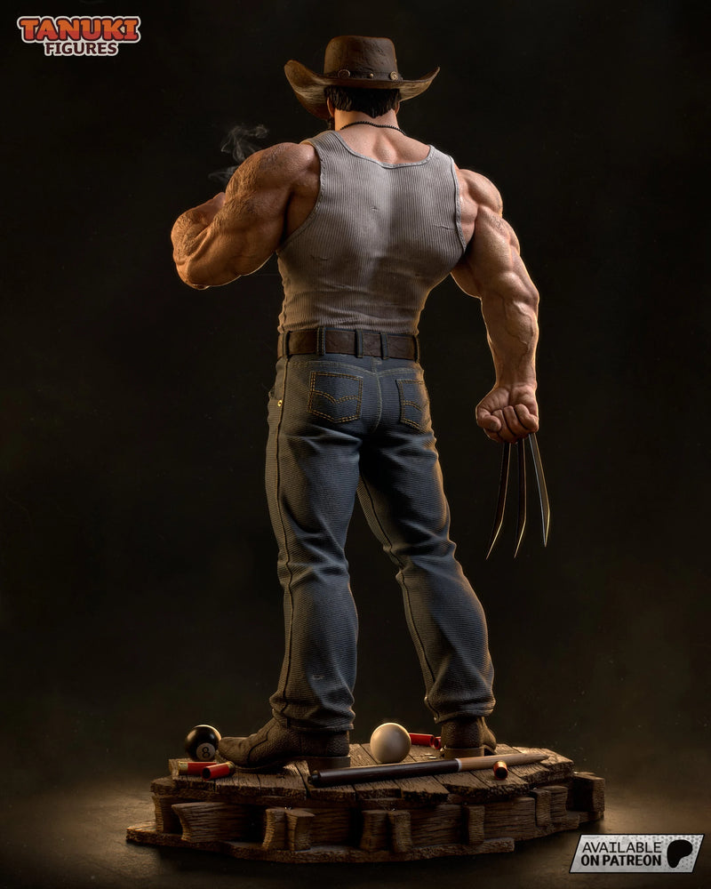 Logan Resin Statue & Bust - Full Size view 6