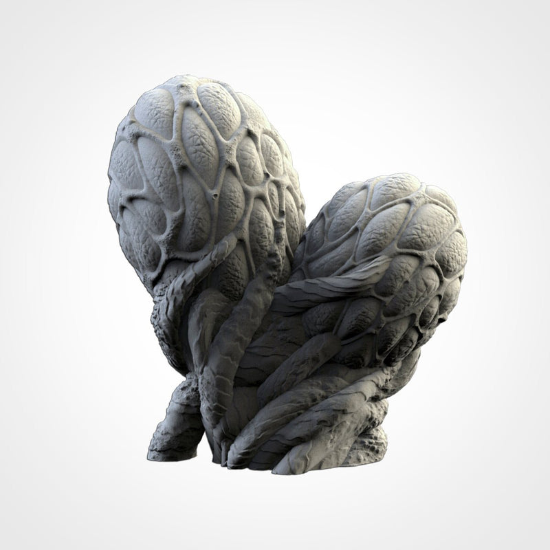 Alien Plants 3D printed terrain view 6