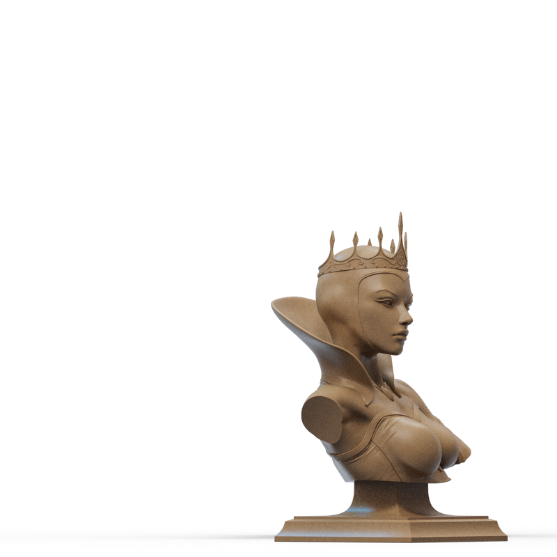 Evil Queen Resin Bust - view 5