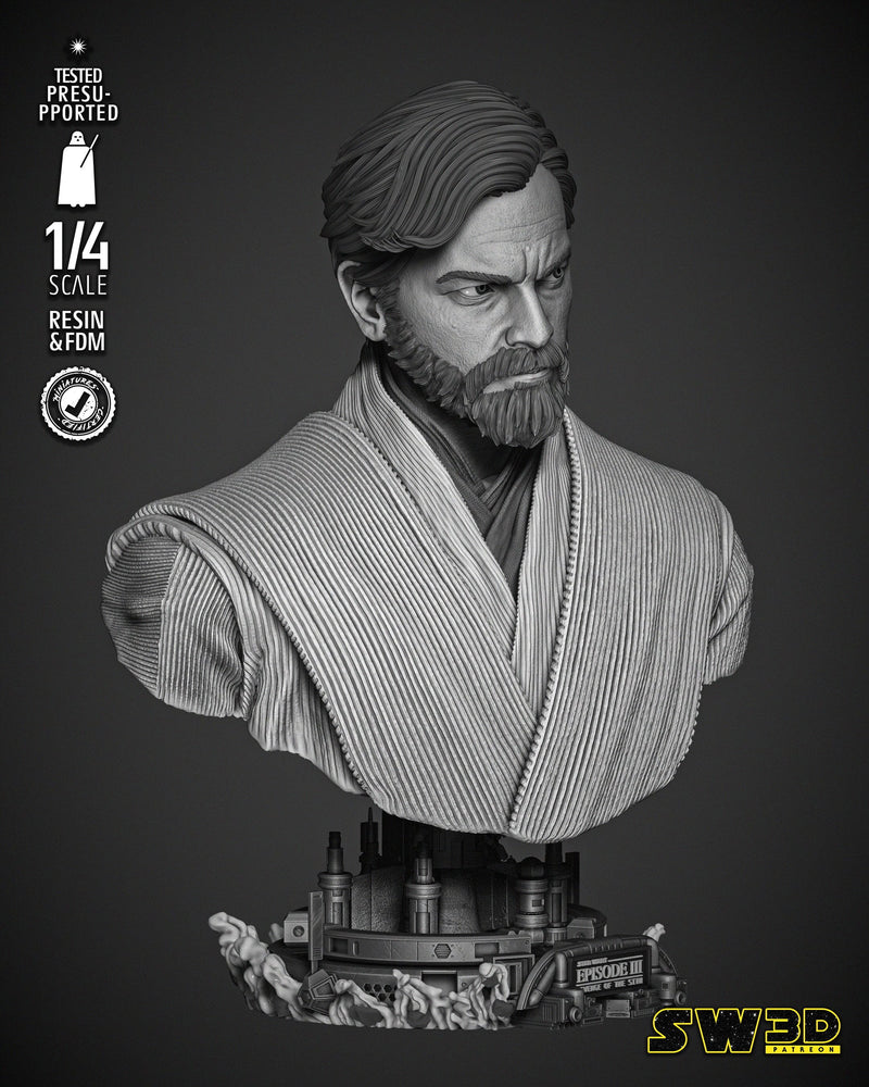 Obi Wan 2024 Portrait Bust
