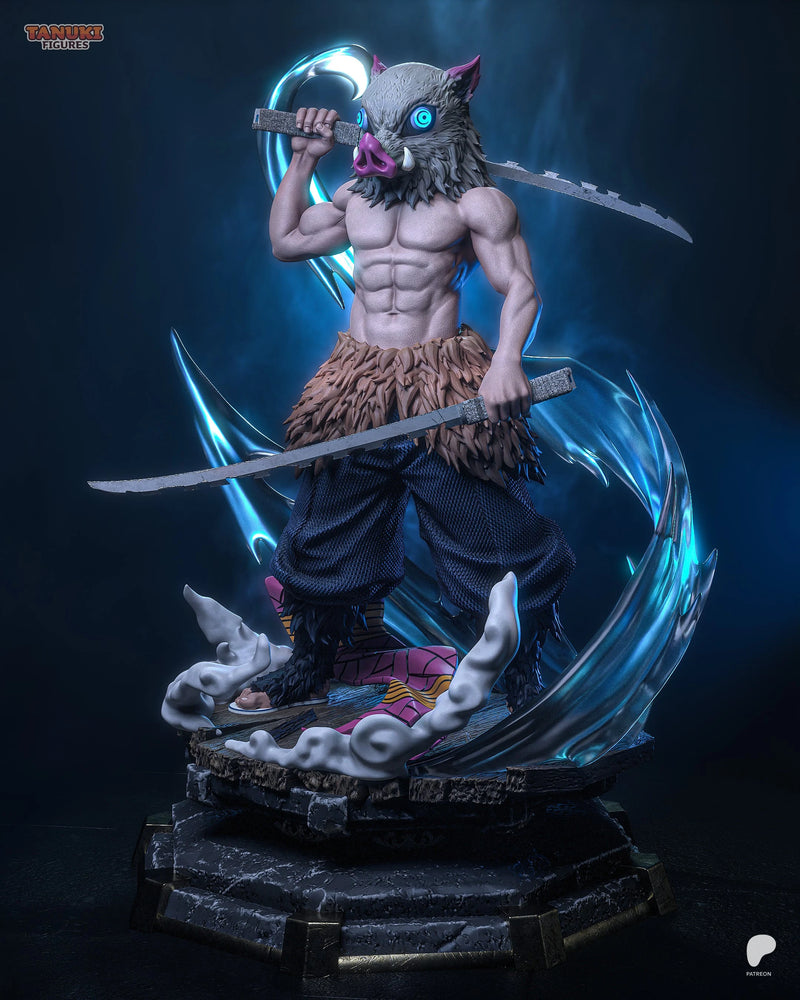 Inosuke Resin Statue & Bust - Full Size view 7