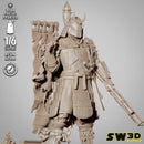 Boba Fett Samurai Sculpture