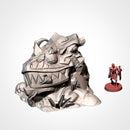The Lost City 3D printed terrain view 7