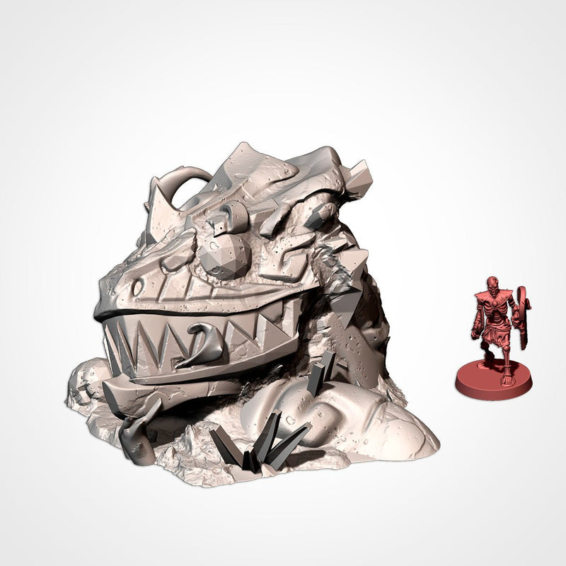 The Lost City 3D printed terrain view 7