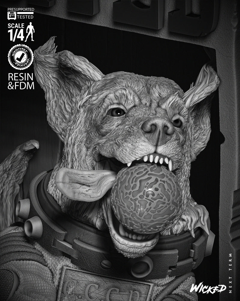 Cosmo Bust Poster resin bust kit view 7