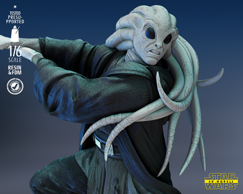 Kit Fisto Sculpture