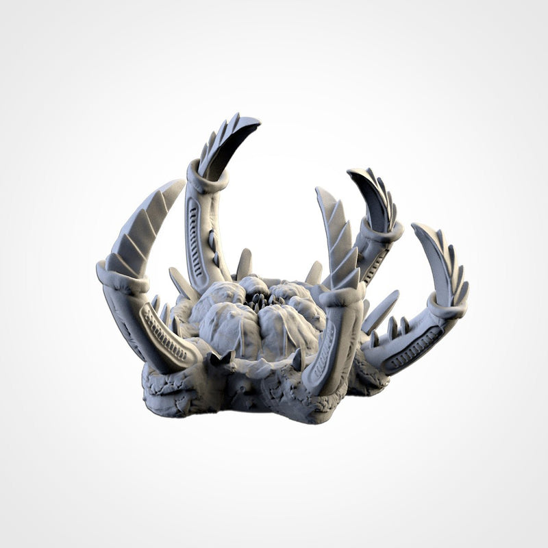 Alien Terrain 3D printed terrain view 7