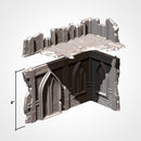 City Classic Ruins GW V11 3D printed terrain view 7