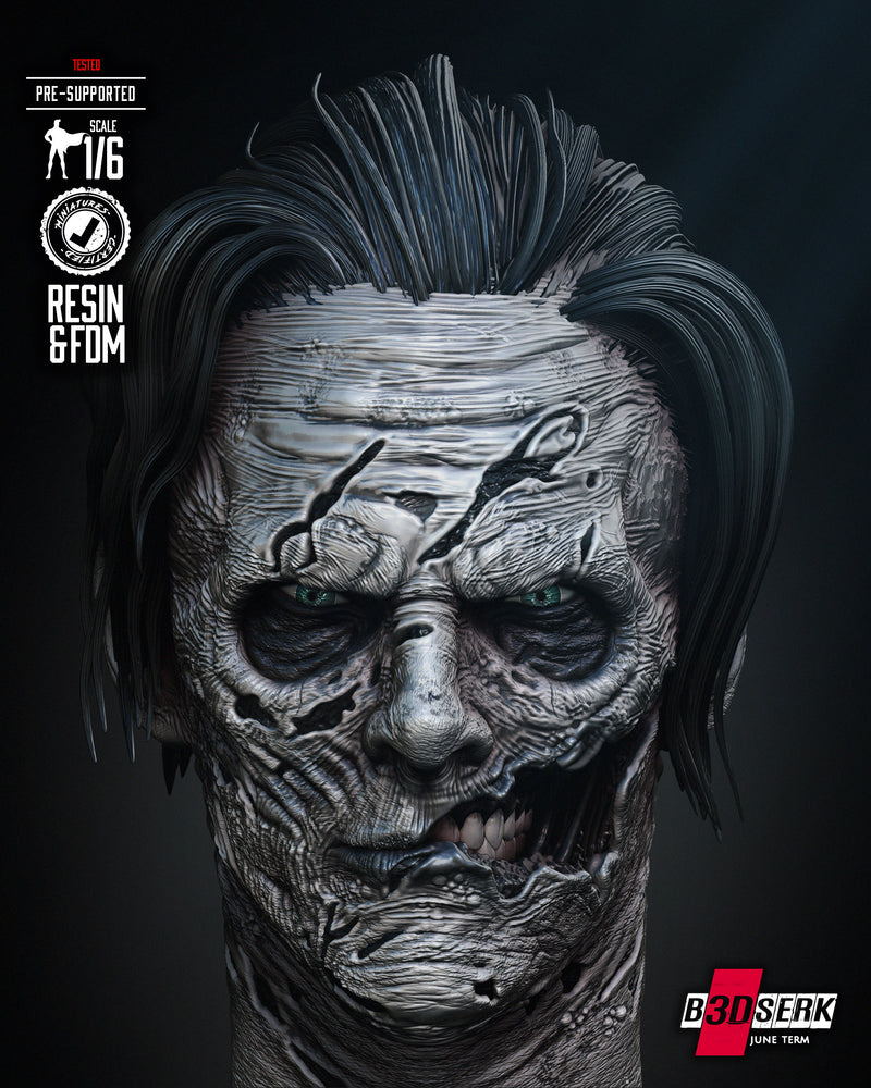 Dead Strange Sculpture resin statue kit view 7