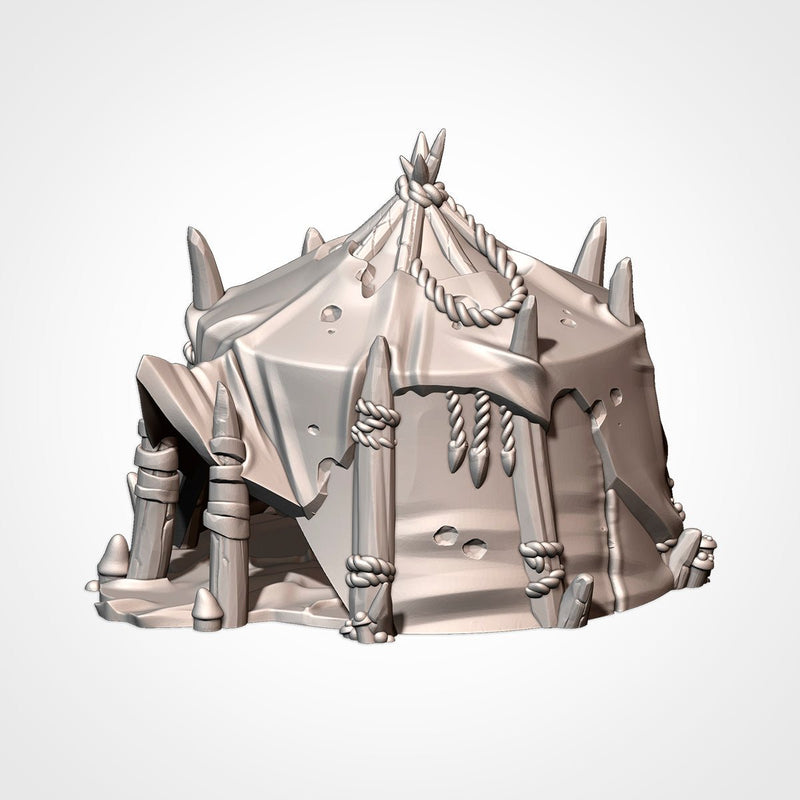 Goblin Camp 3D printed terrain view 7