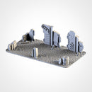 Post-Apocalyptic WTC Set 02 3D printed terrain view 7