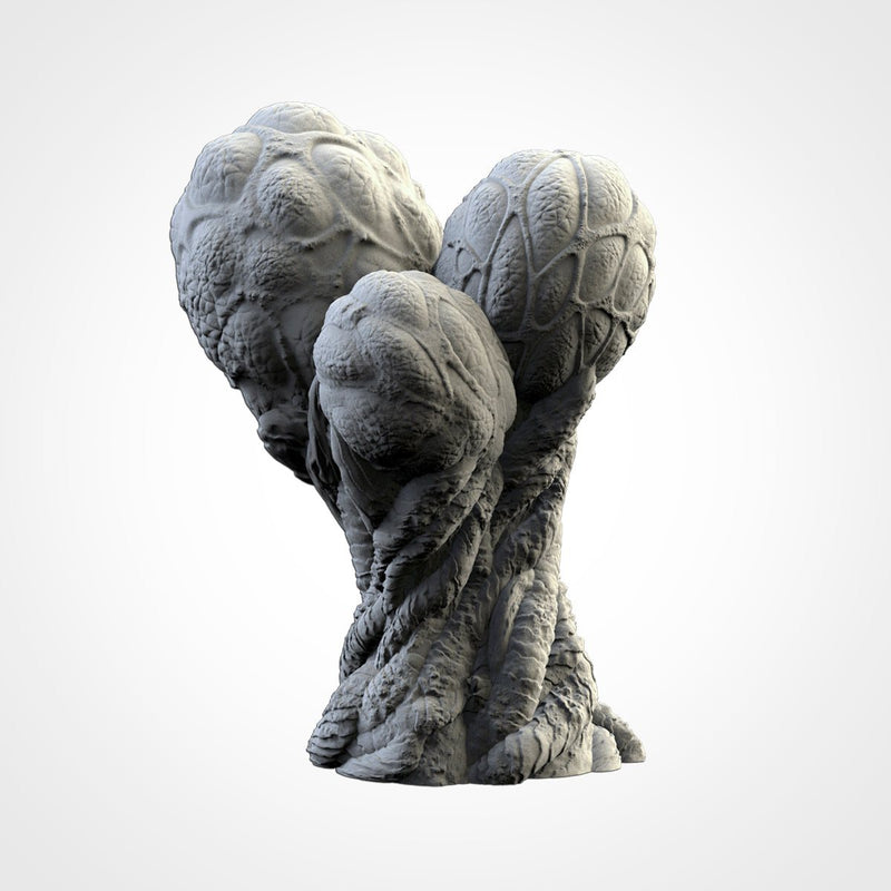 Alien Plants 3D printed terrain view 7