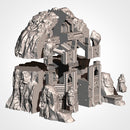 The Isolated Mountain 3D printed terrain view 7