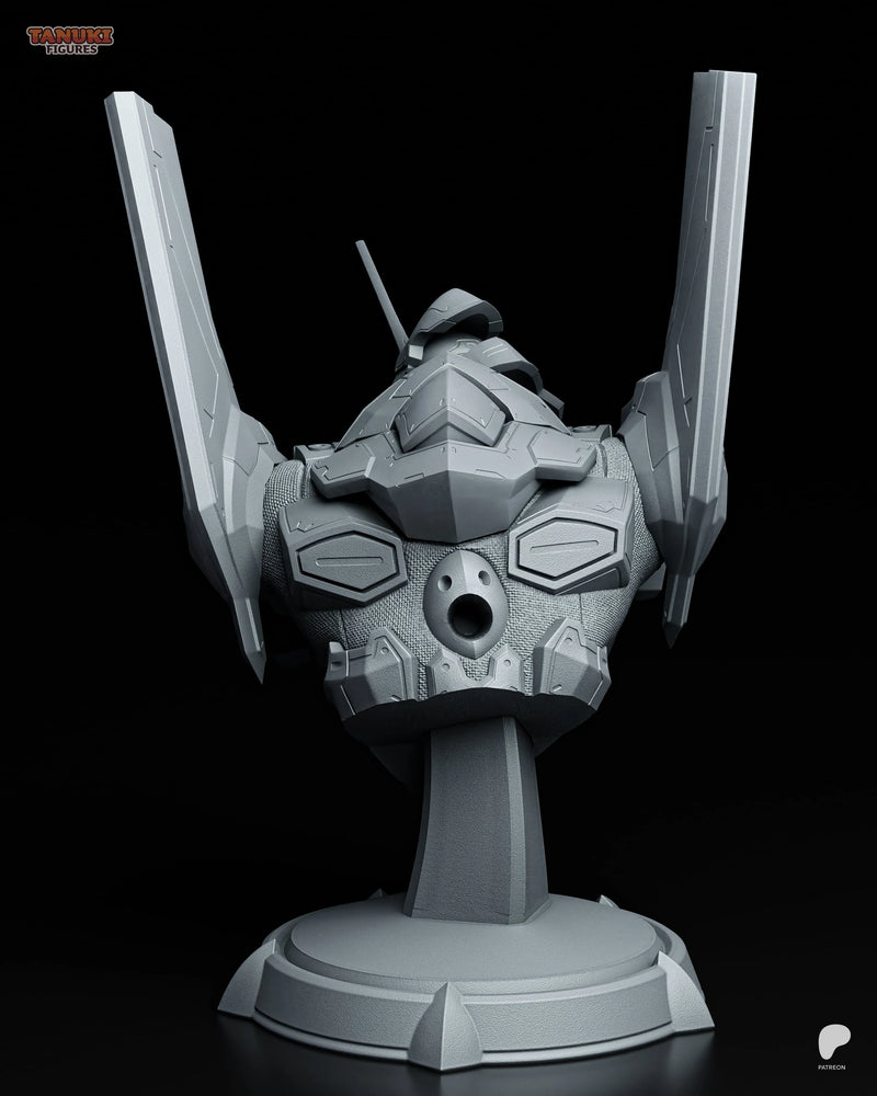 Eva 01 Resin Statue & Bust - Bust view 7