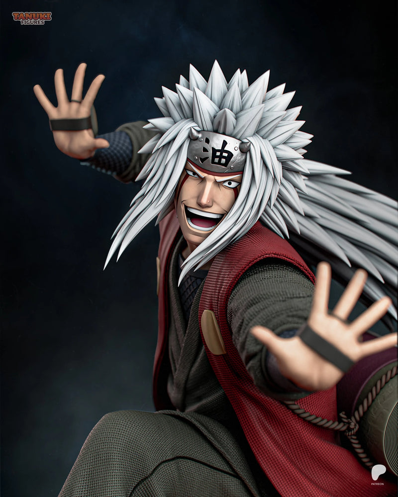Jiraiya Resin Statue & Bust - Full Size view 7