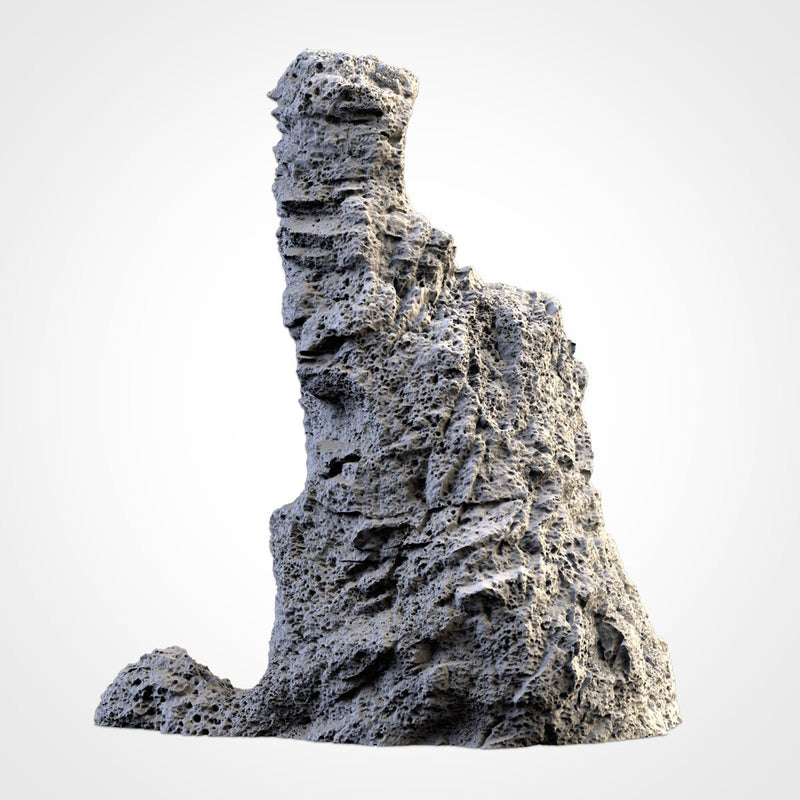 Volcanic Rocks 3D printed terrain view 7