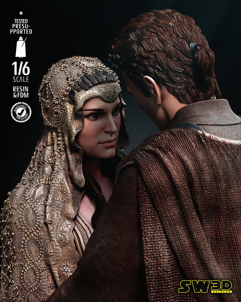 Anakin and Padme DIORAMA