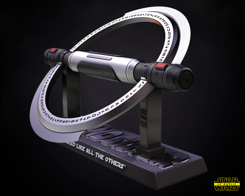 Second Sister Inquisitor Lightsaber Sculpture
