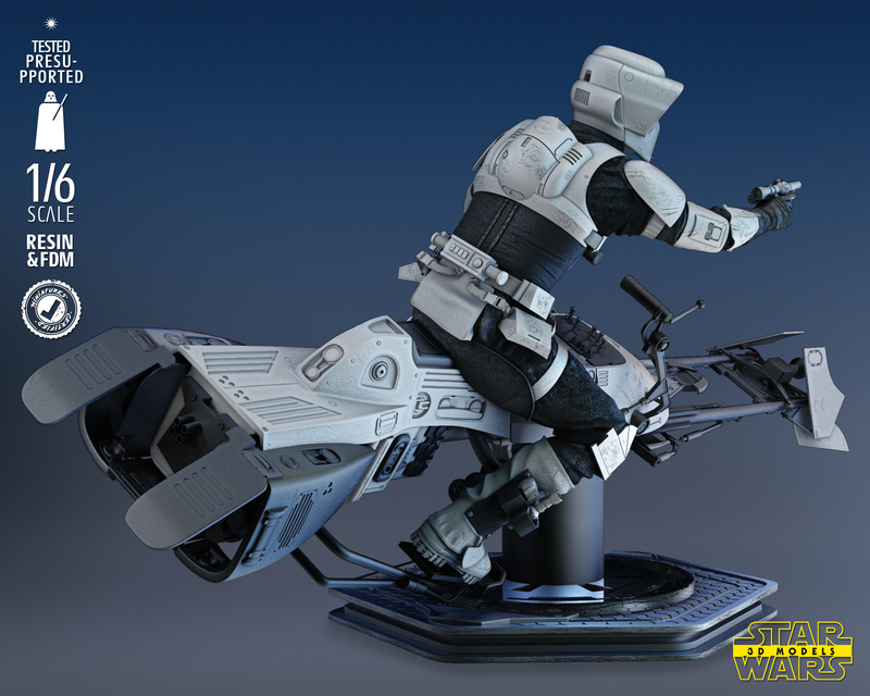 Stormtrooper Explorer Sculpture