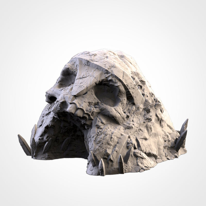 Cursed Ground 3D printed terrain view 7