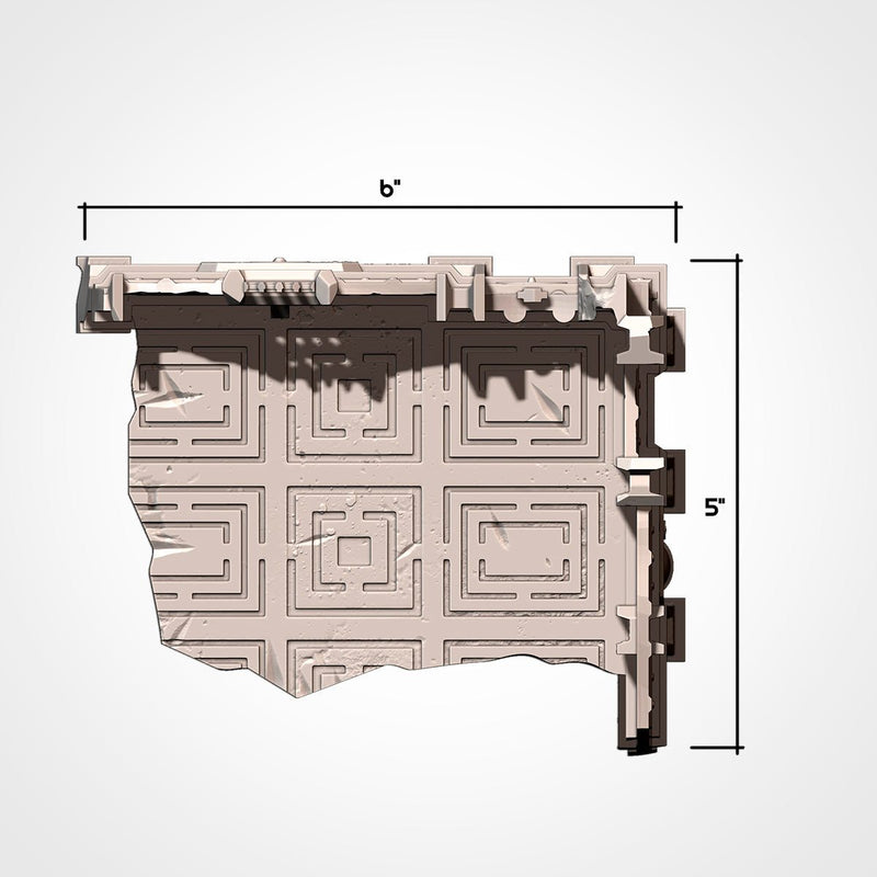 Industrial Ruins GW 10th 3D printed terrain view 7