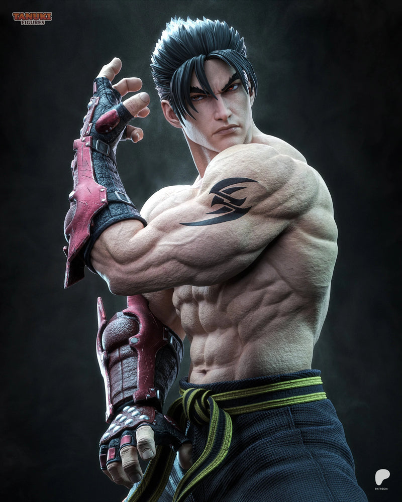 Jin Kazama Resin Statue & Bust - Full Size view 7