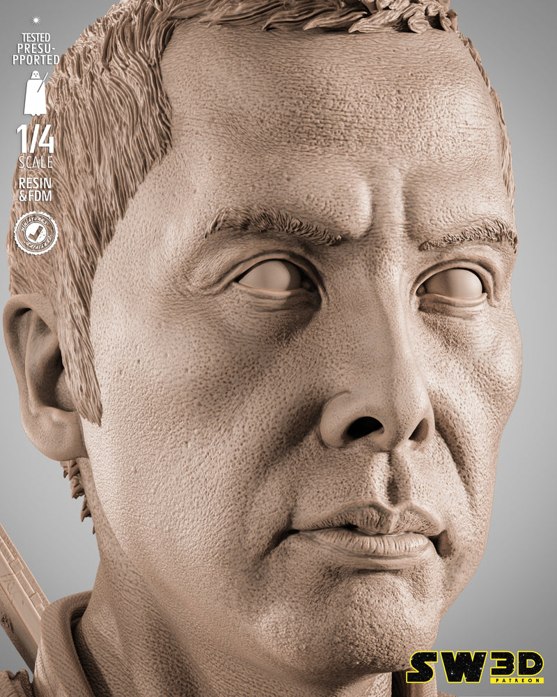 SW3D November 2025 Term Chirrut Imwe Portrait Bust