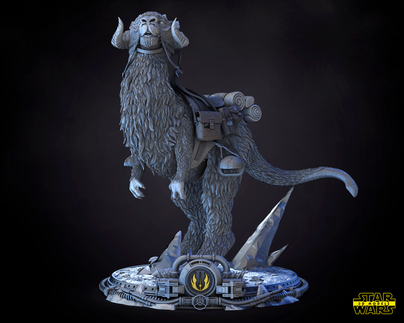 Tauntaun Sculpture