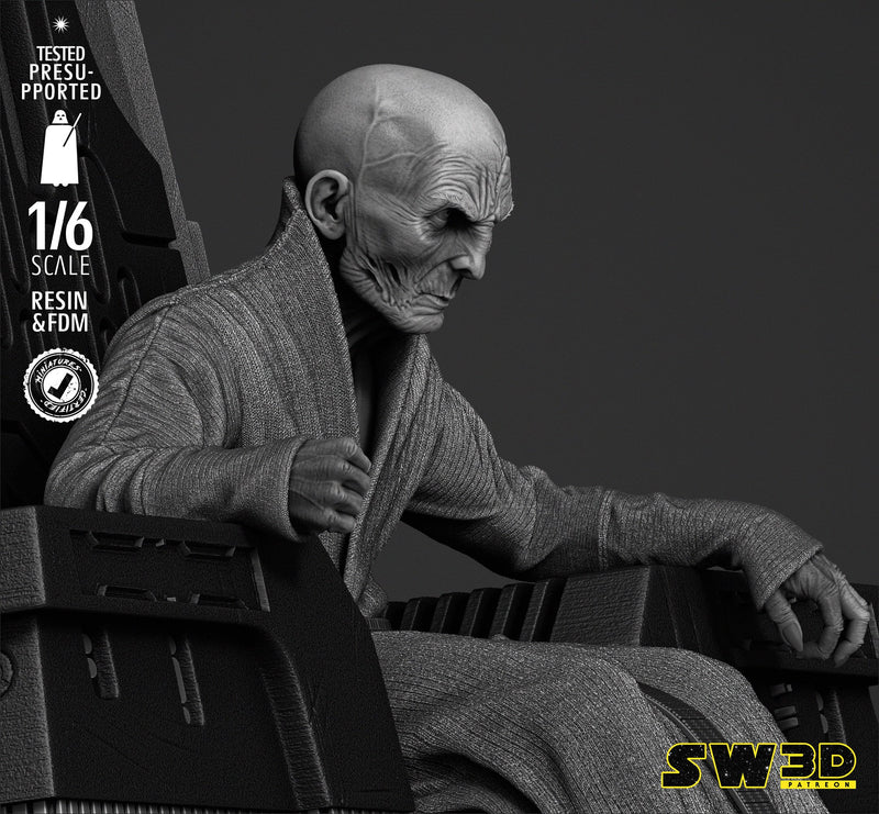 Snoke Sculpture
