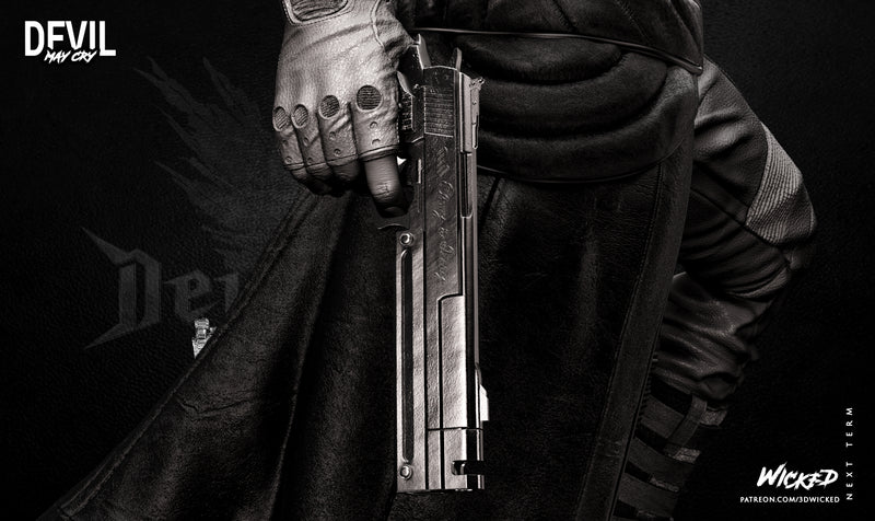 Dante Sculpture resin statue kit view 7