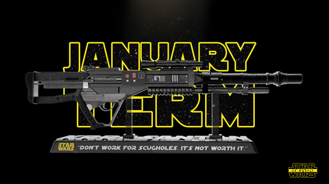 Black Krrsantan Wookie Rifle
