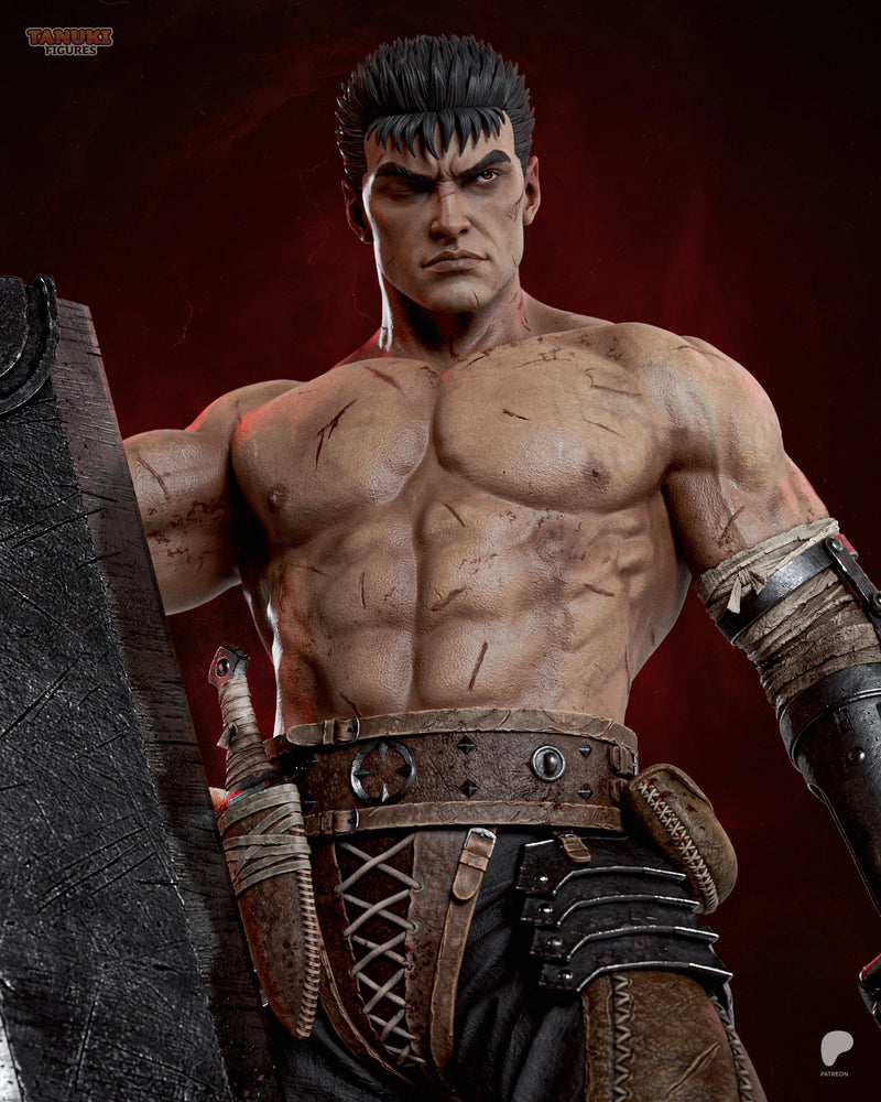 Guts Resin Statue & Bust - Full Size view 7