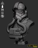 SW3D August 2025 Term Elite Tie Fighter Portrait Bust