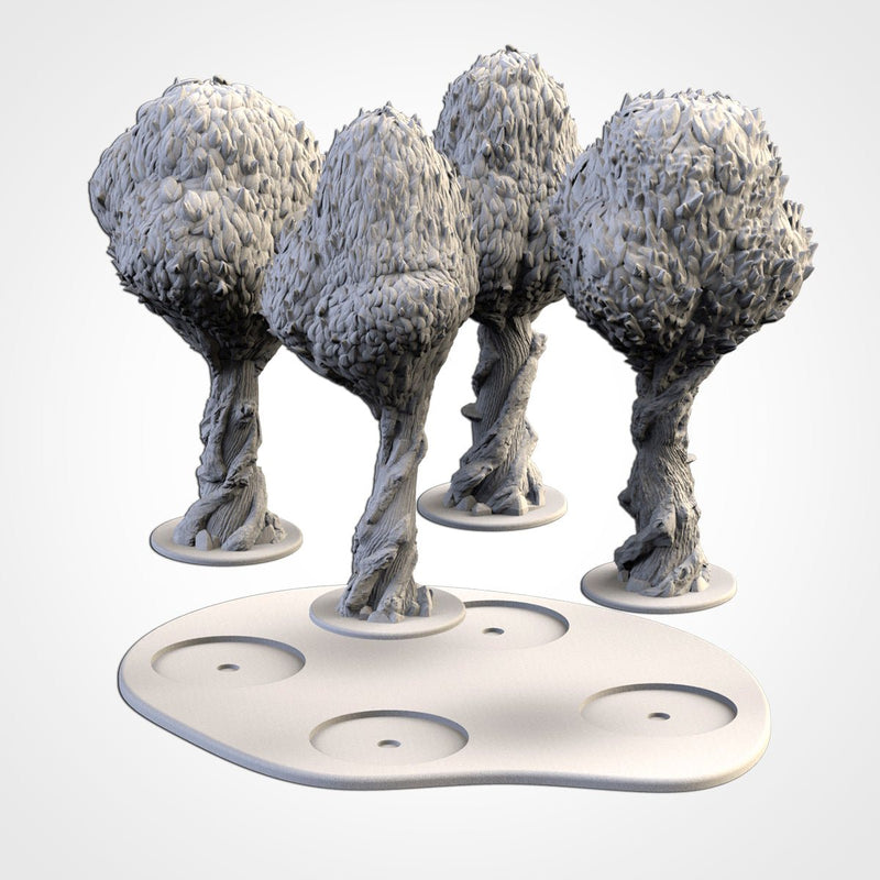 Classic Forests 3D printed terrain view 7