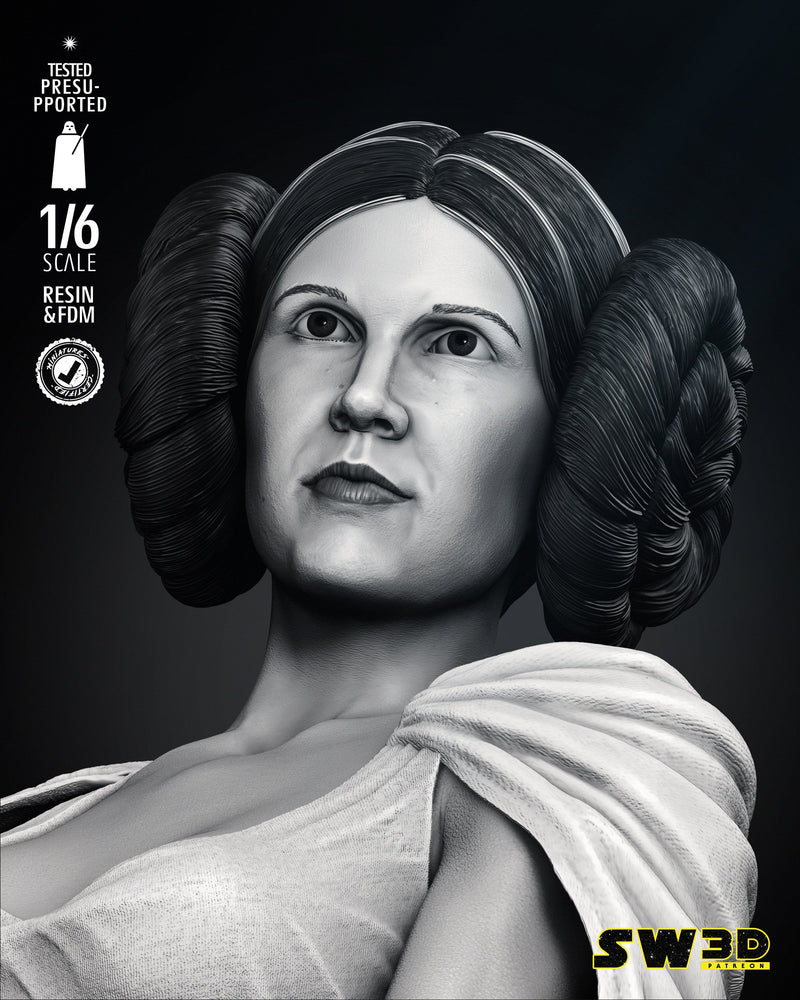 New Hope Leia Sculpture