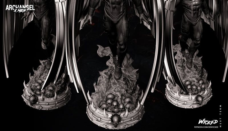 Archangel Sculpture resin statue kit view 7