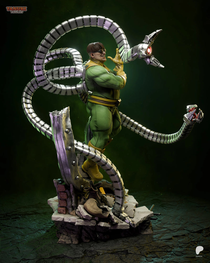 Dr. Octopus Resin Statue & Bust - Full Size view 7