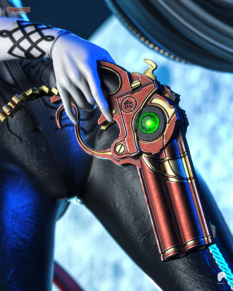 Bayonetta Resin Statue & Bust - Full Size view 7