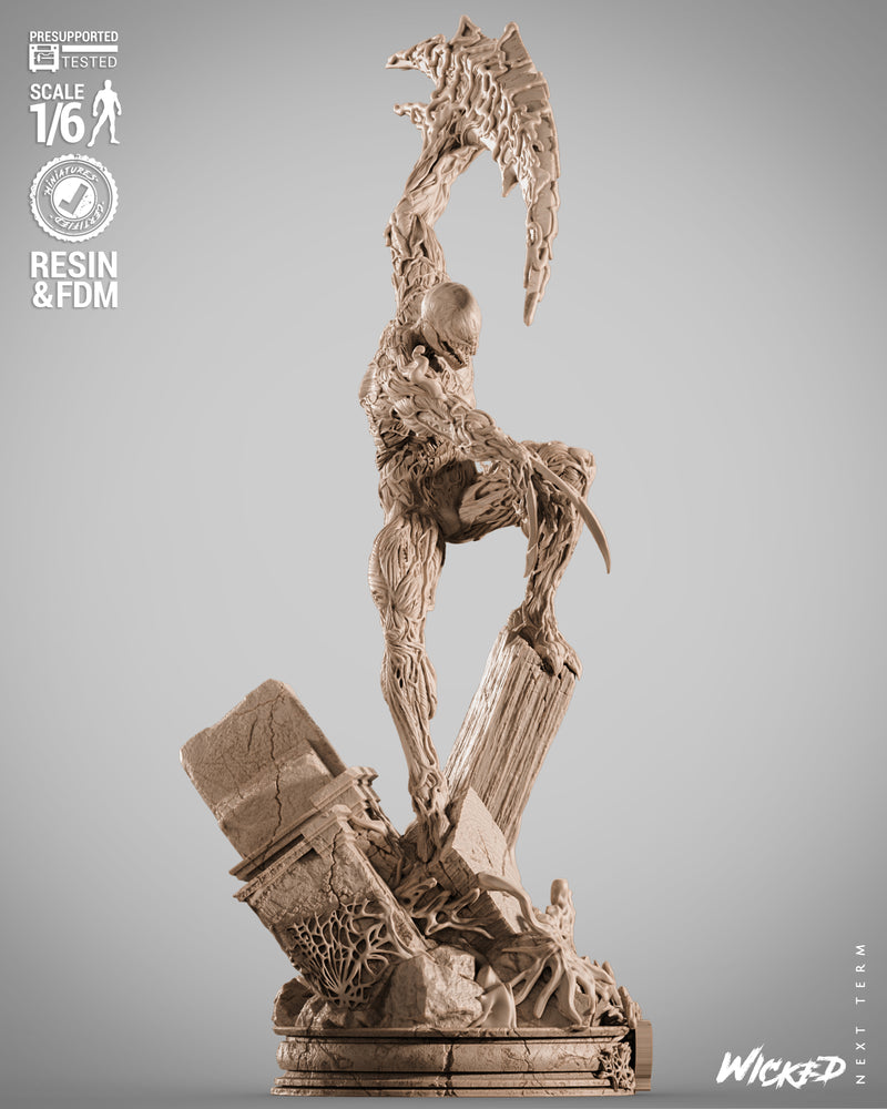 Carnage Sculpture resin statue kit view 7
