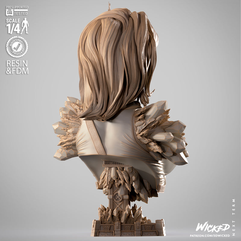Blink Portrait Bust resin bust kit view 7